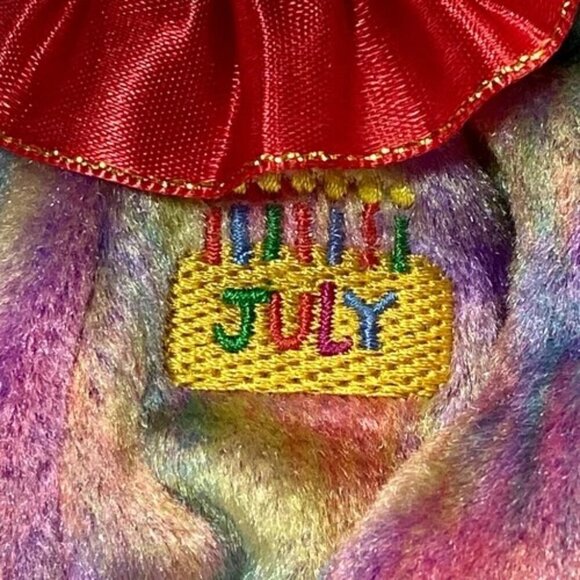 Ty Beanie Babies Birthday Bears July & August 2001 Birthstone Noses Retired EUC - Picture 8 of 16